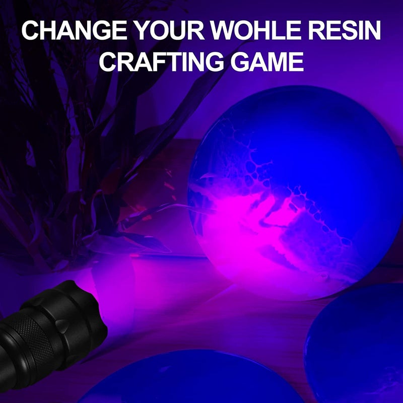 ULTRAFIRE Black Light UV Flashlight, Super Power UV 395-405 nm LED WF-502B Blacklight Flashlights for Leak Detector, Pet Urine Stain, Bed Bug (Not Included Batteries) - Image 5